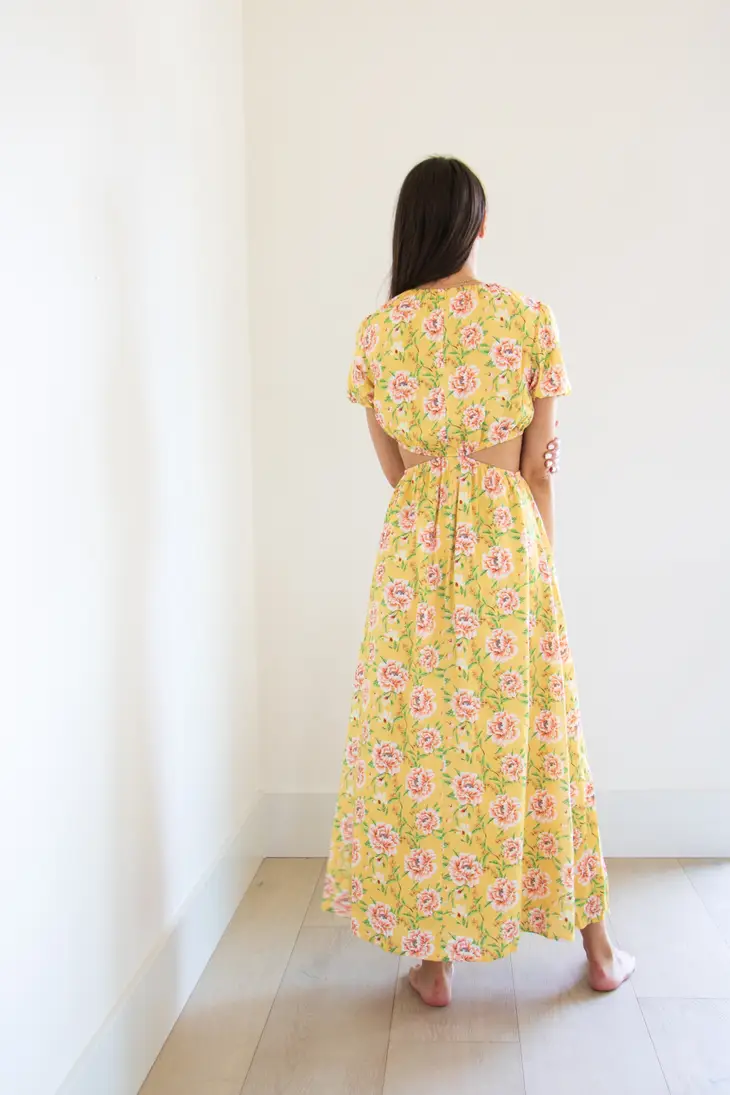 Maia Split Waist Maxi Dress