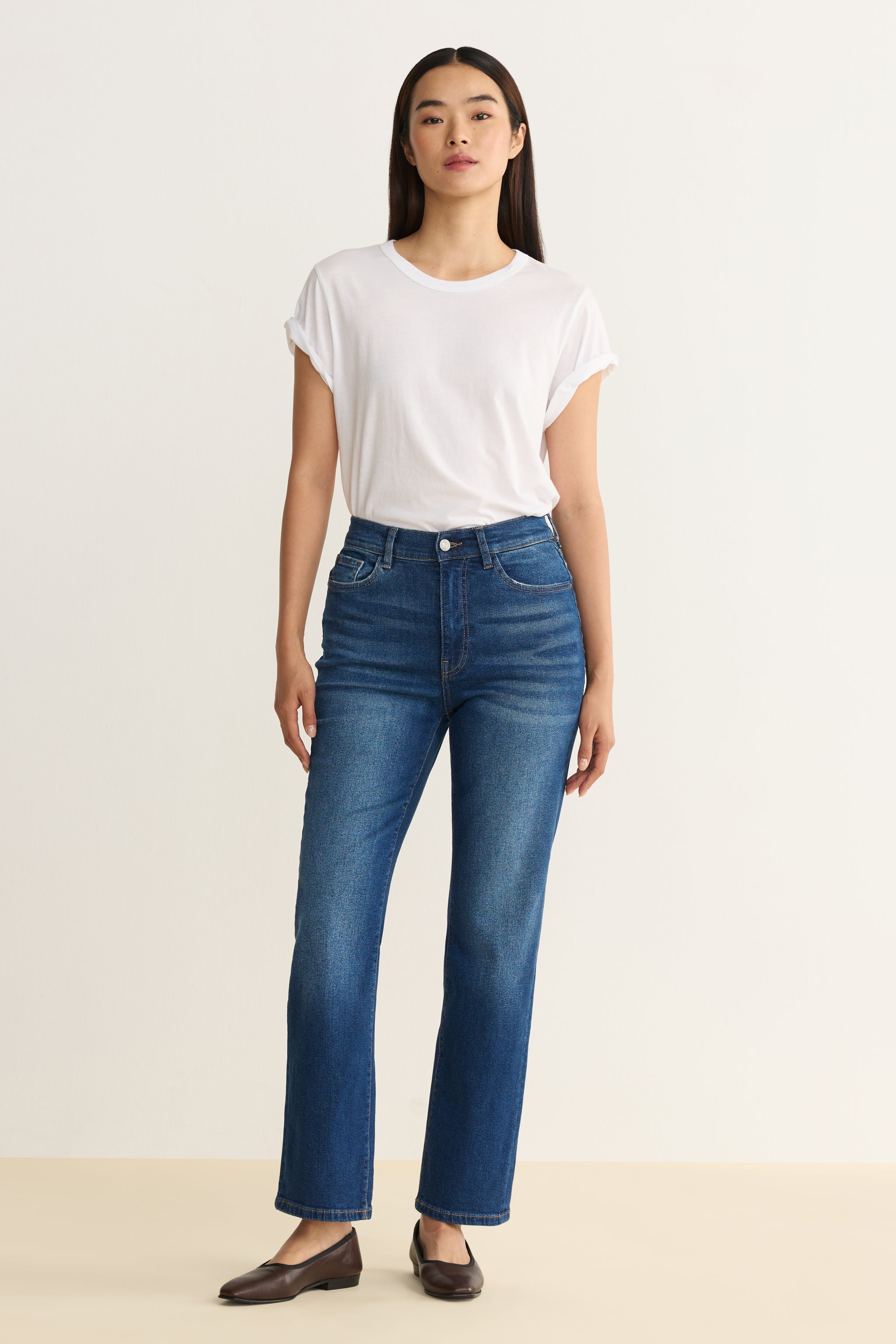 Straight Leg Jeans