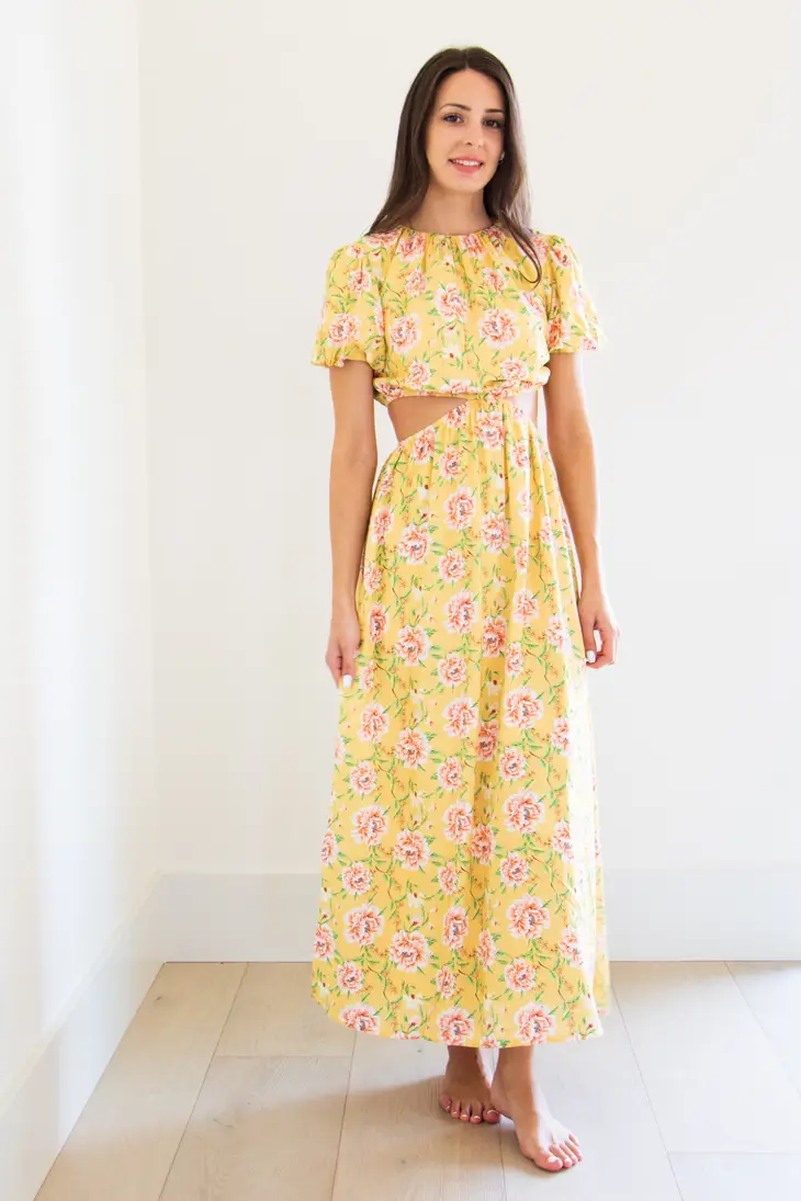 Maia Split Waist Maxi Dress