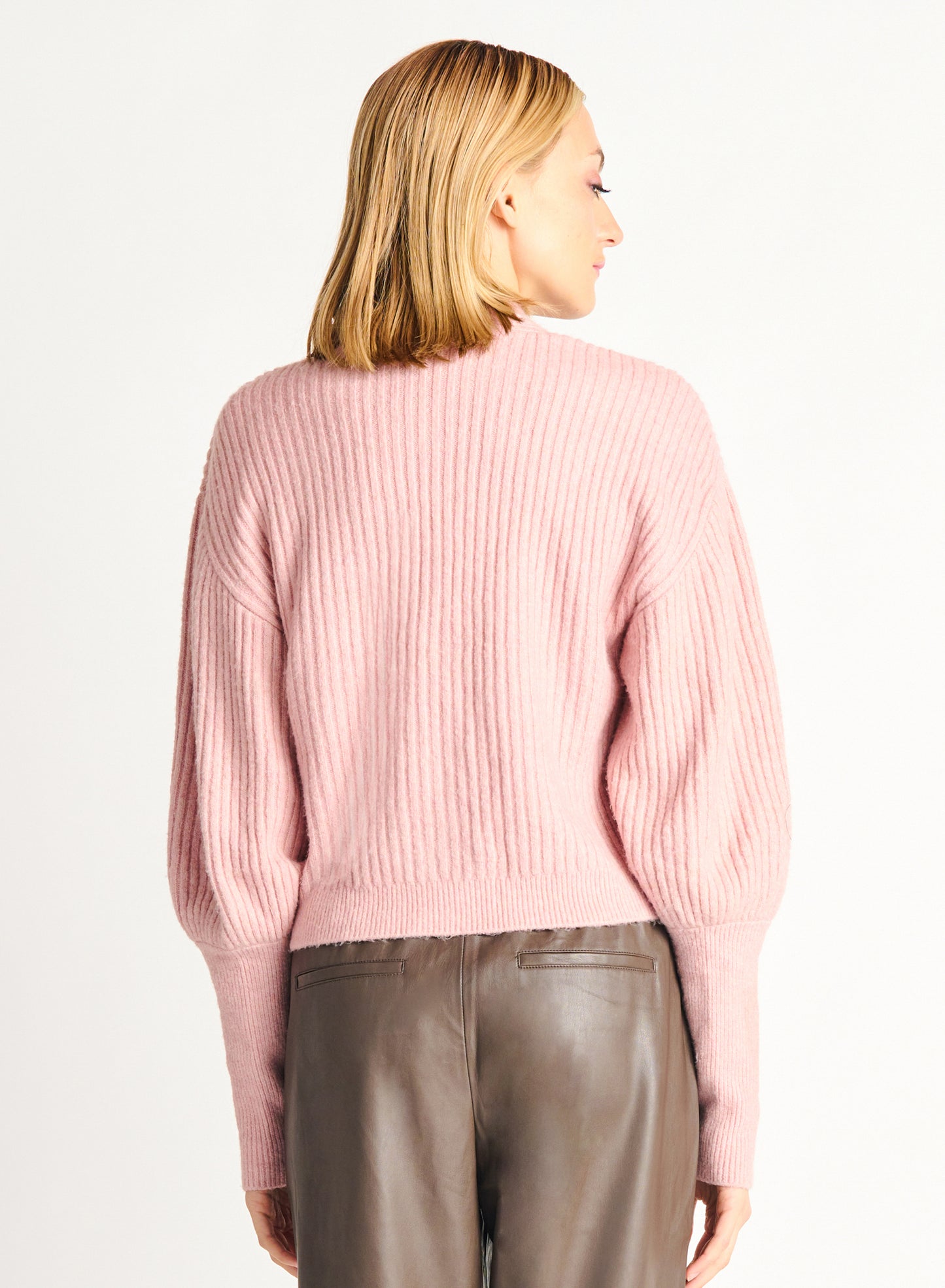 The Pink Cut-out Cardi