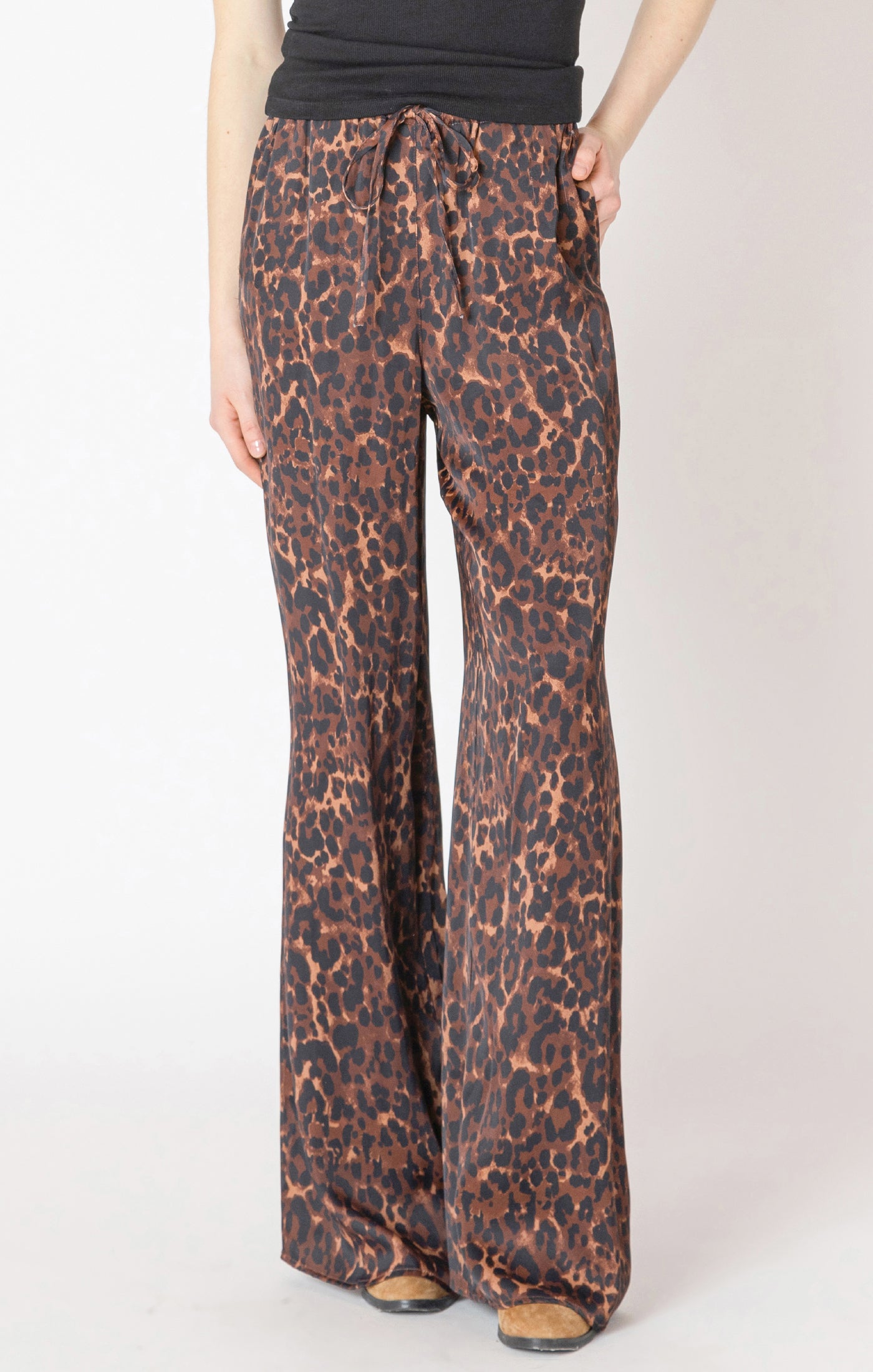 Printed Flowy Pants
