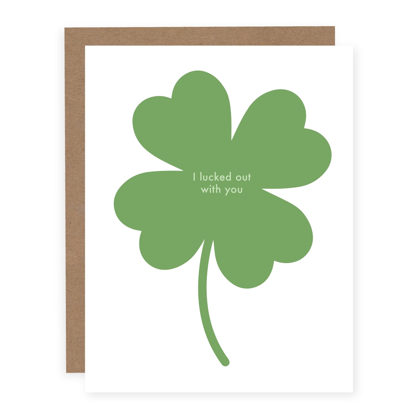 Lucked Out With You | Card