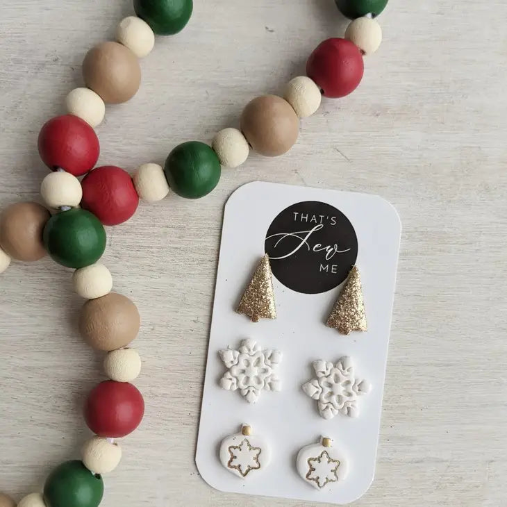Holiday Trio Earrings