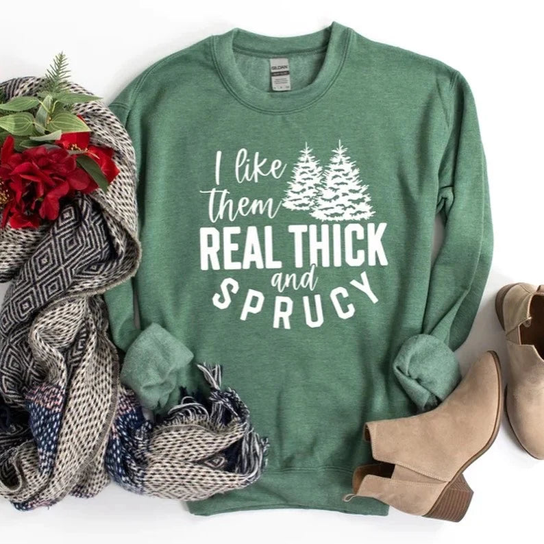 Thick and Sprucy Sweater