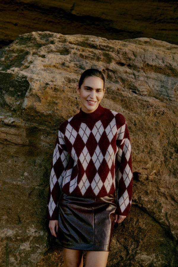 Checkered Jumper