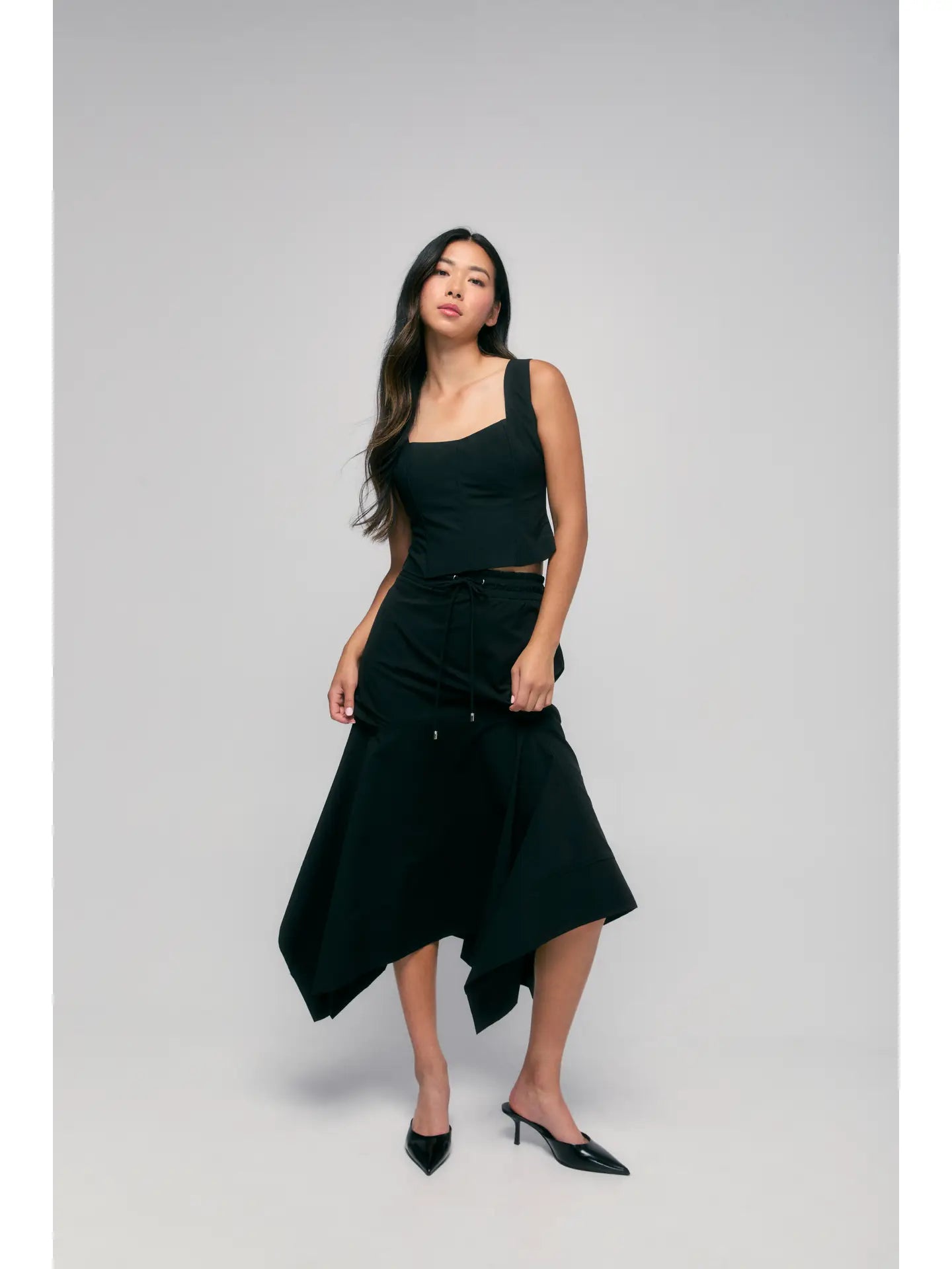 Handkerchief Hem Skirt