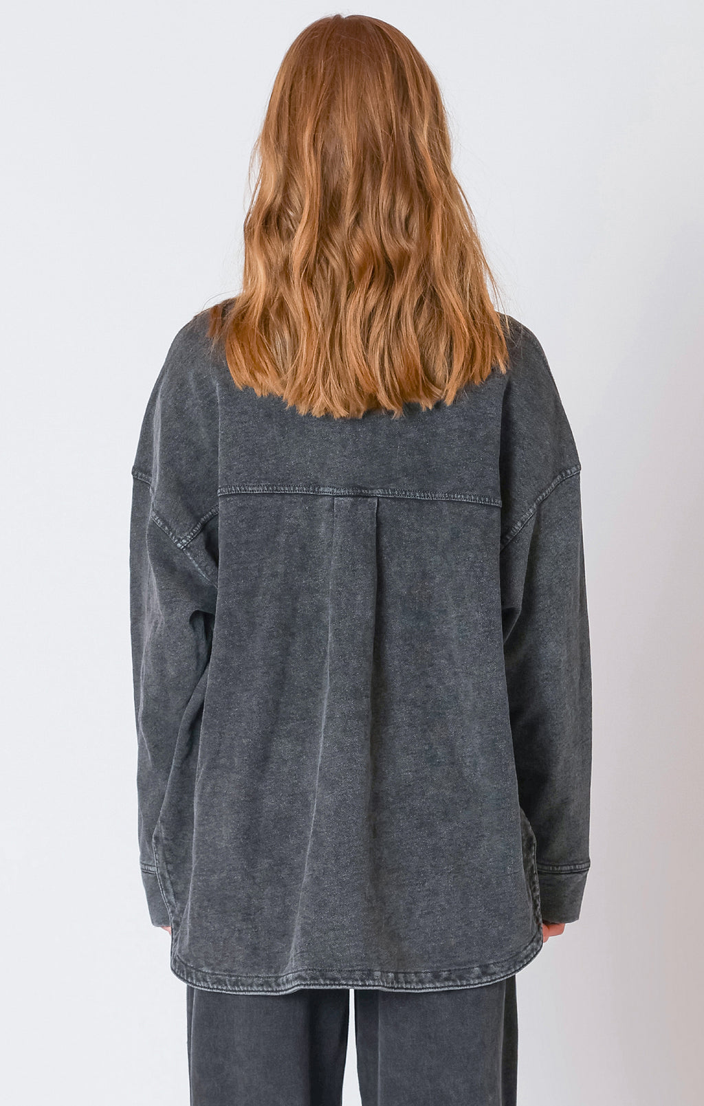 Knit Denim Wash Jacket