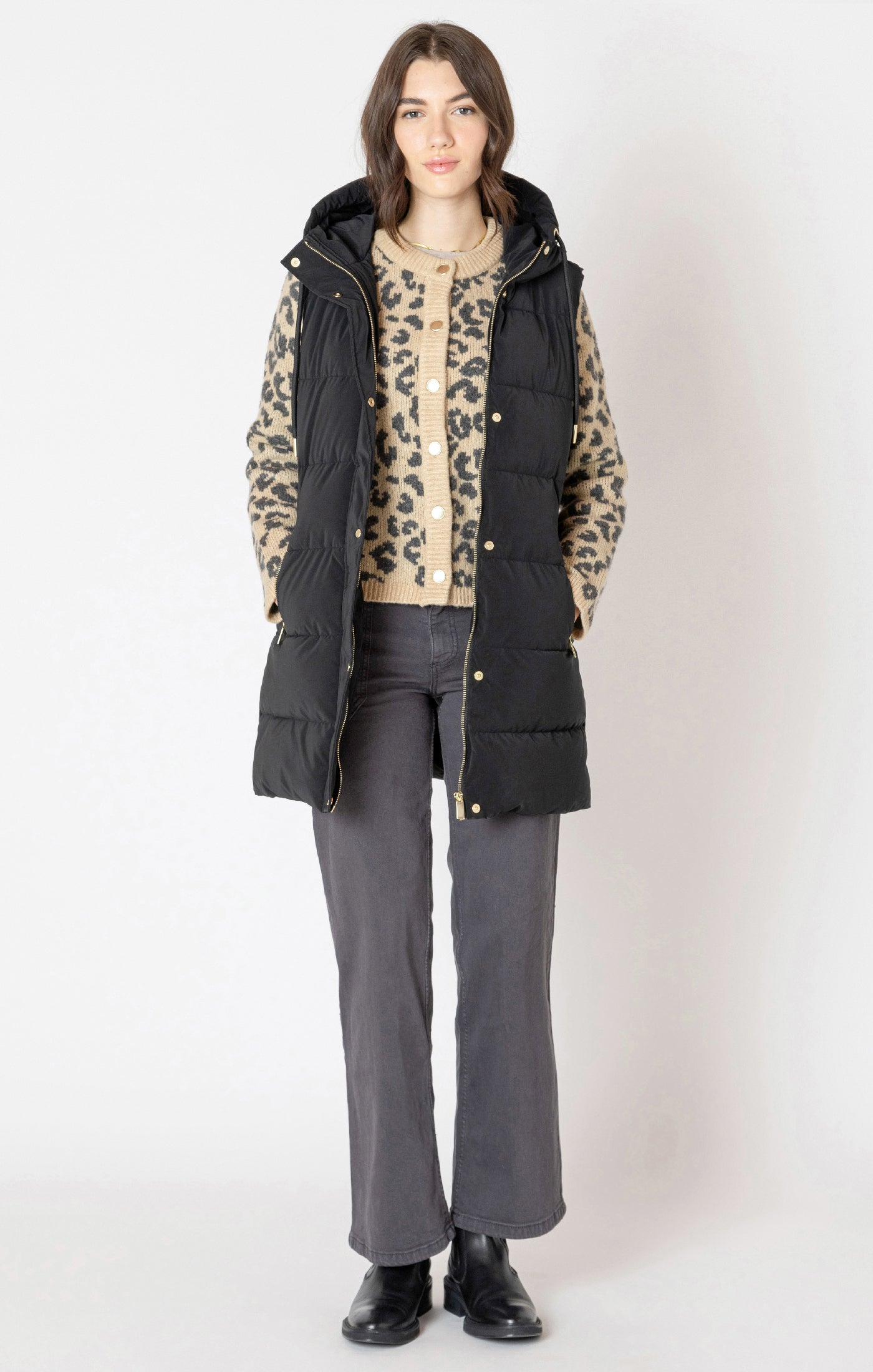 Hooded Puffer Vest