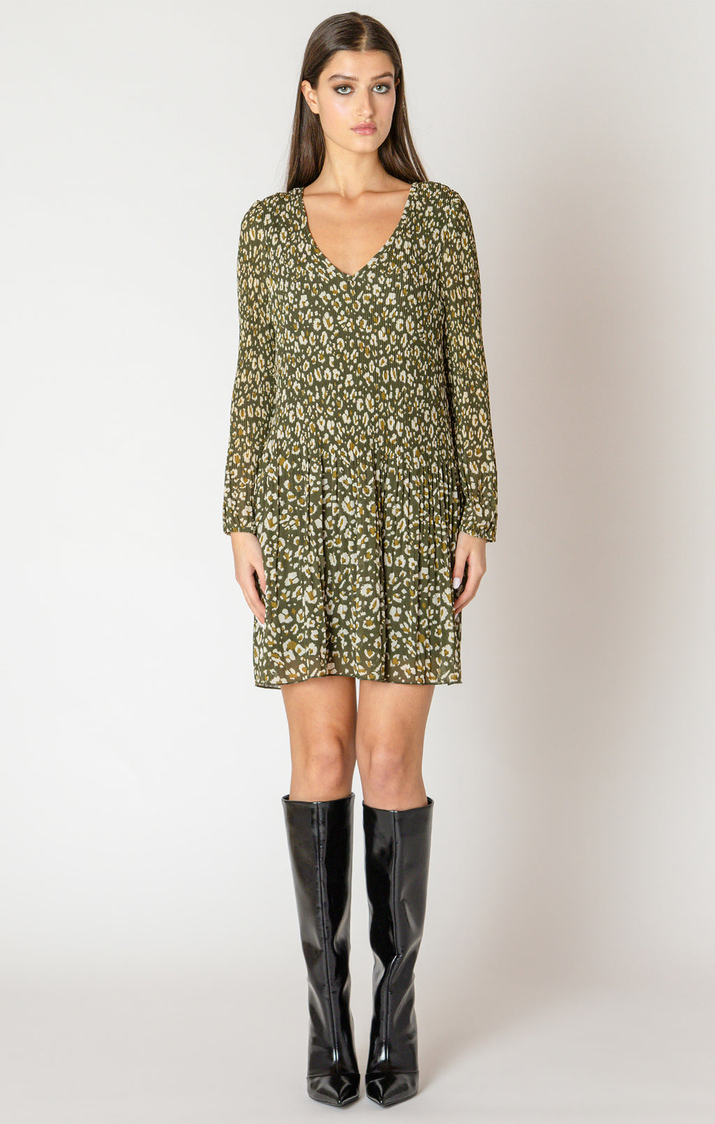 Pleated Dress