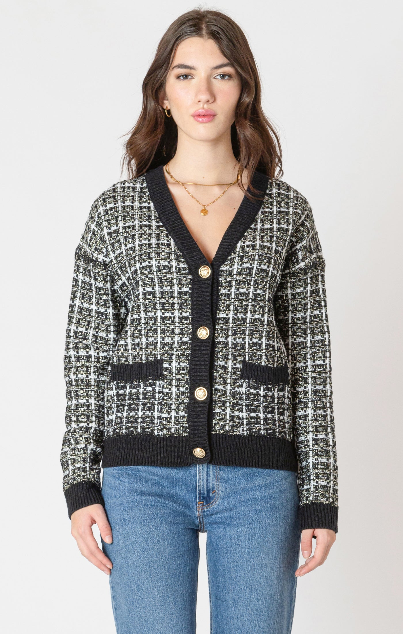 Tweed Cardigan