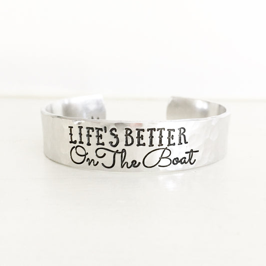 Life's Better On The Boat Bracelet